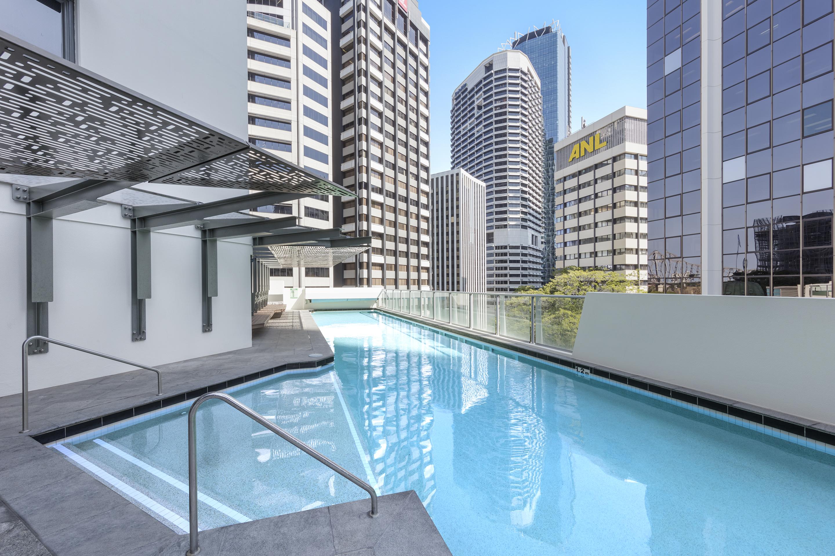 Oaks Brisbane Aurora Suites Esterno foto